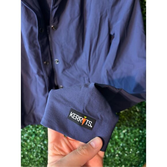 Kerrits Stretch Competitor Show Coat 4 Snap Navy Small - Picture 6 of 7